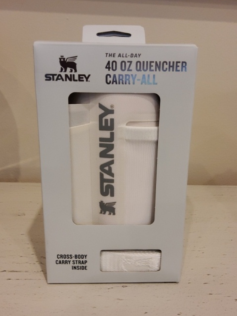 Stanley White 40 oz Quencher Carry-All Crossbody